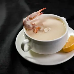 شوربة جمبري بالكريمة