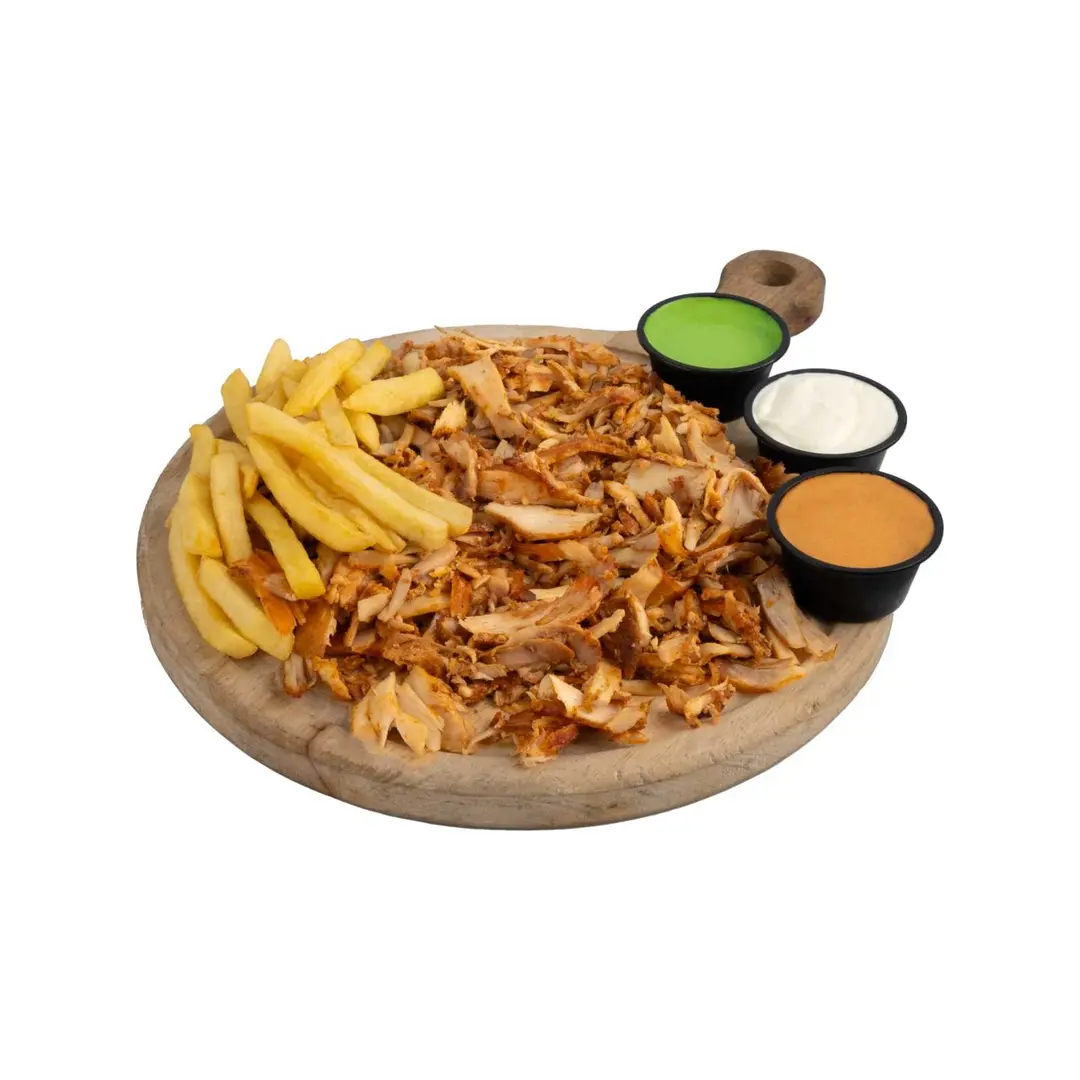 large shawarma plate