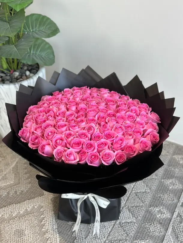 Large pink bouquet