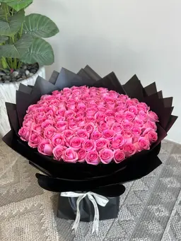 Large pink bouquet