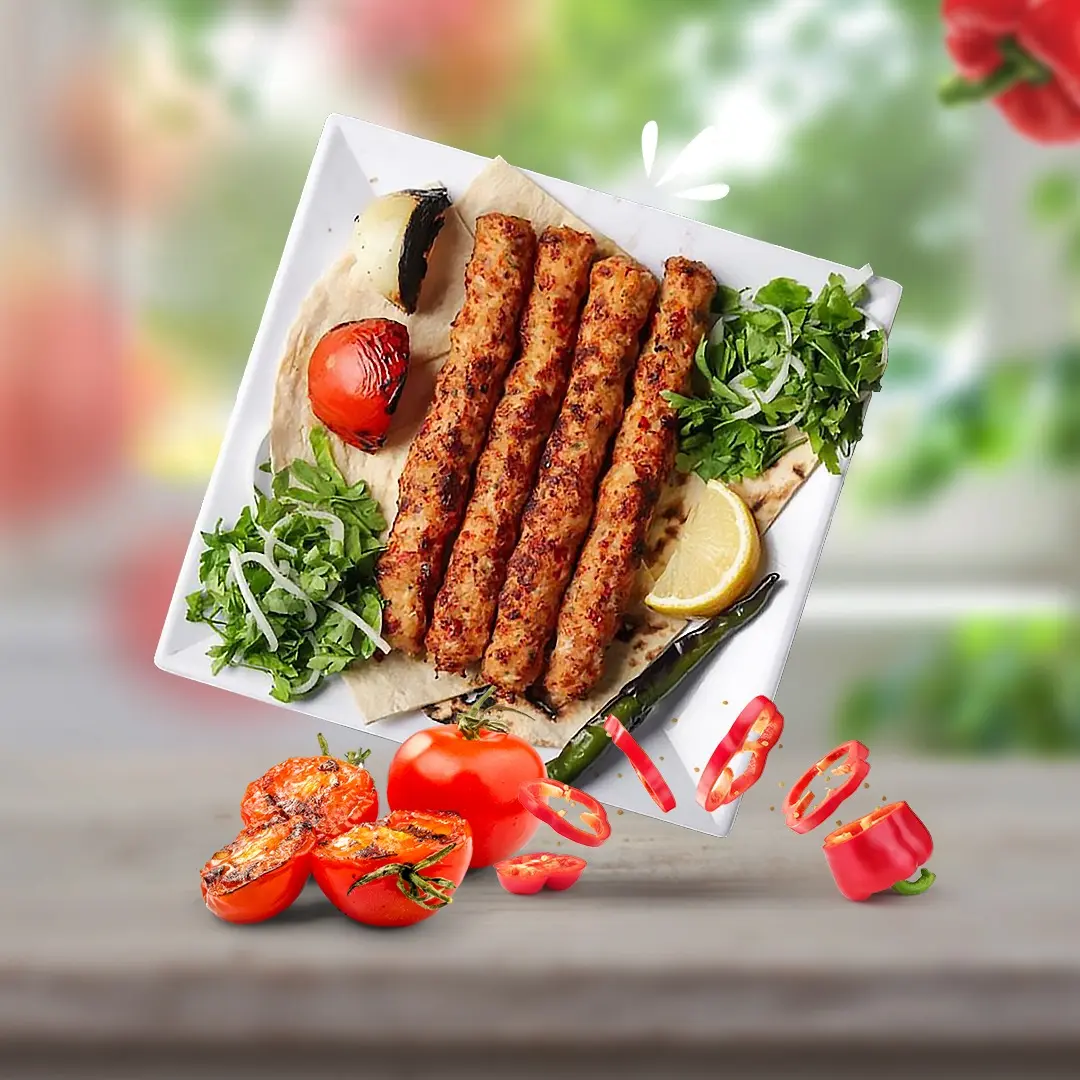 نص كيلو كباب دجاج