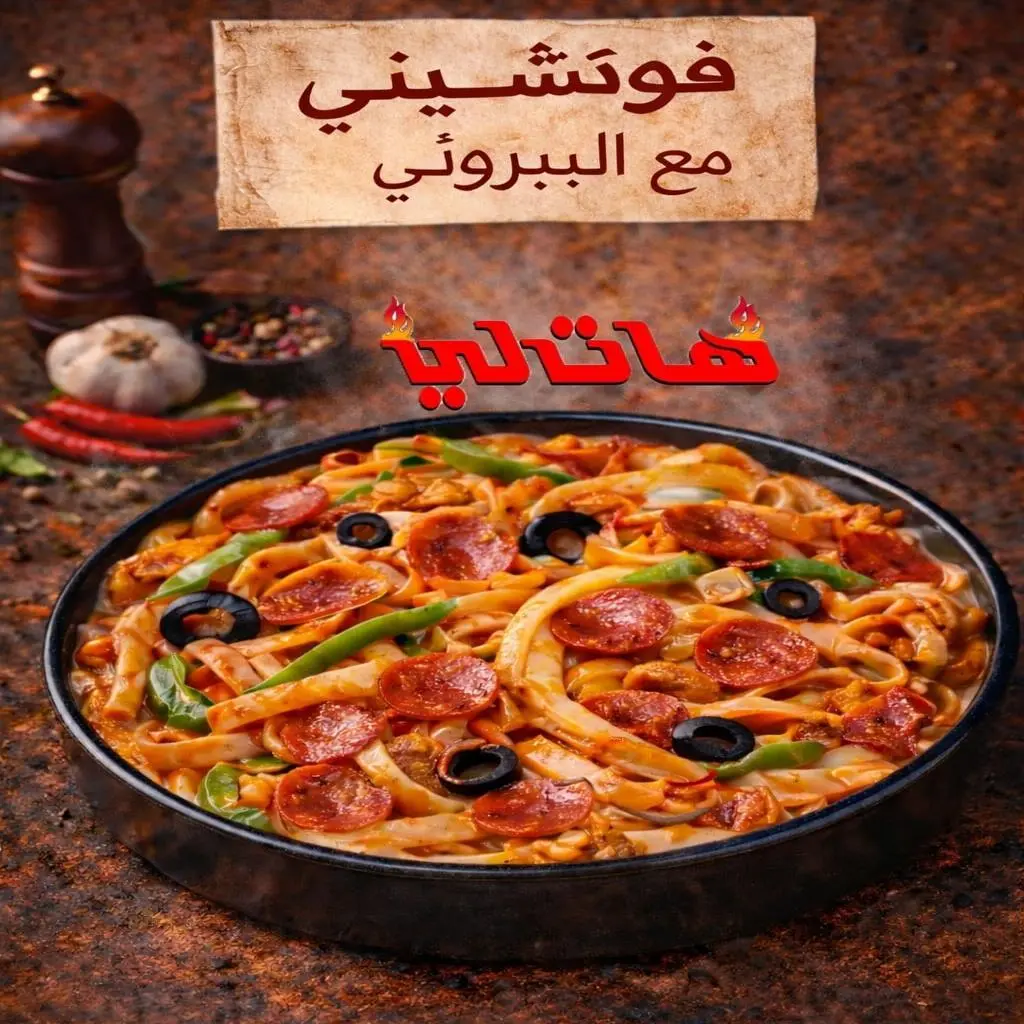 فيتوتشيني مع البيبروني