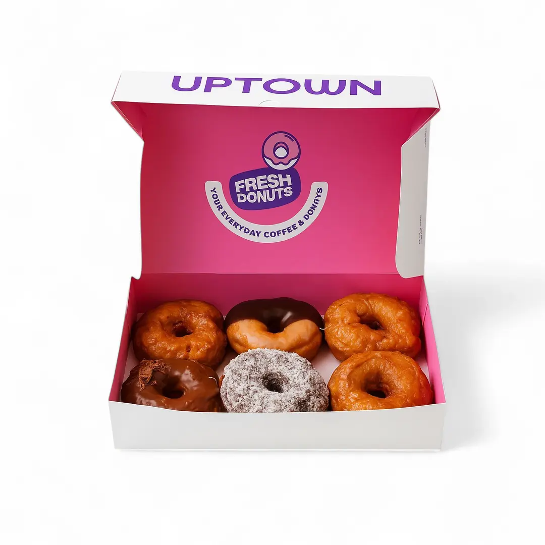 Old Fashion Donuts Box