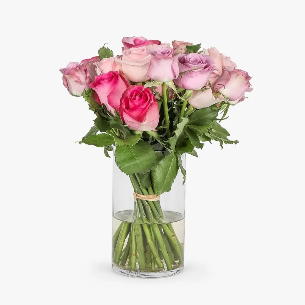 Vase of 24 Roses