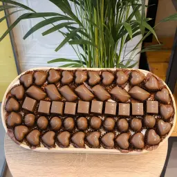 Oval Belgian Chocolate Tray