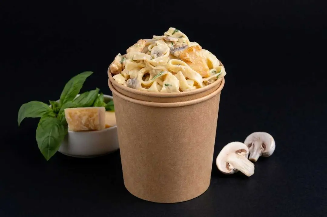 Chicken Alfredo Tagliatelle