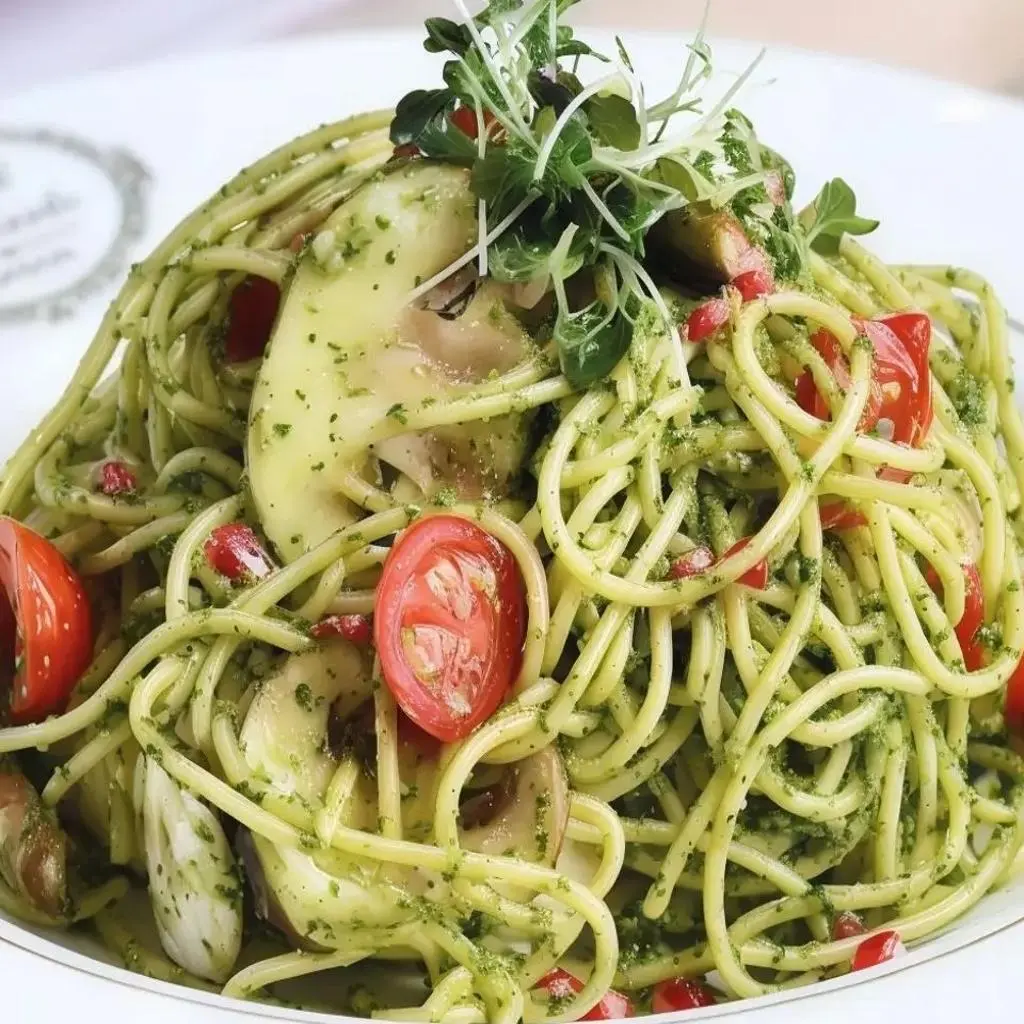 Spaghetti Pesto