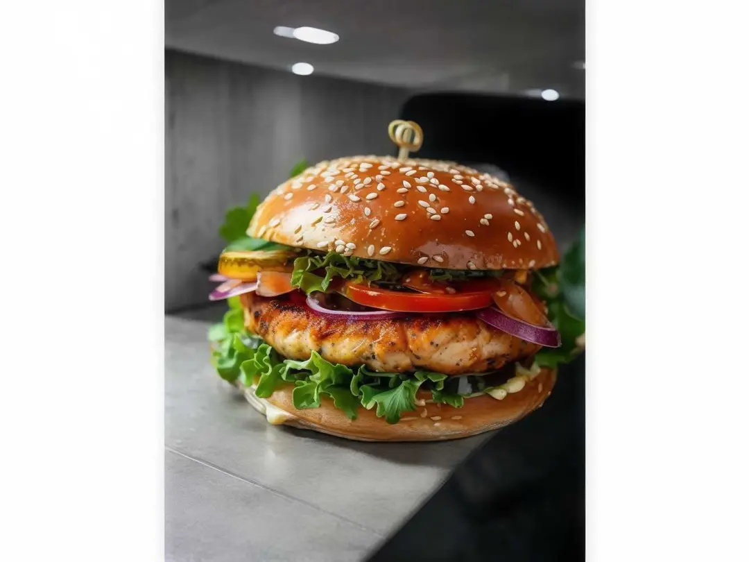 Grilled Chicken burger