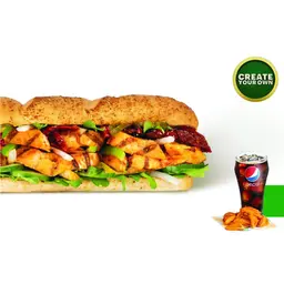 Chicken Fajita Meal 6 Inch