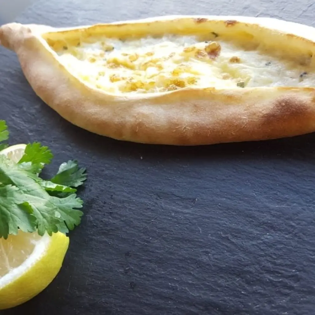 Labneh Pie with Honey