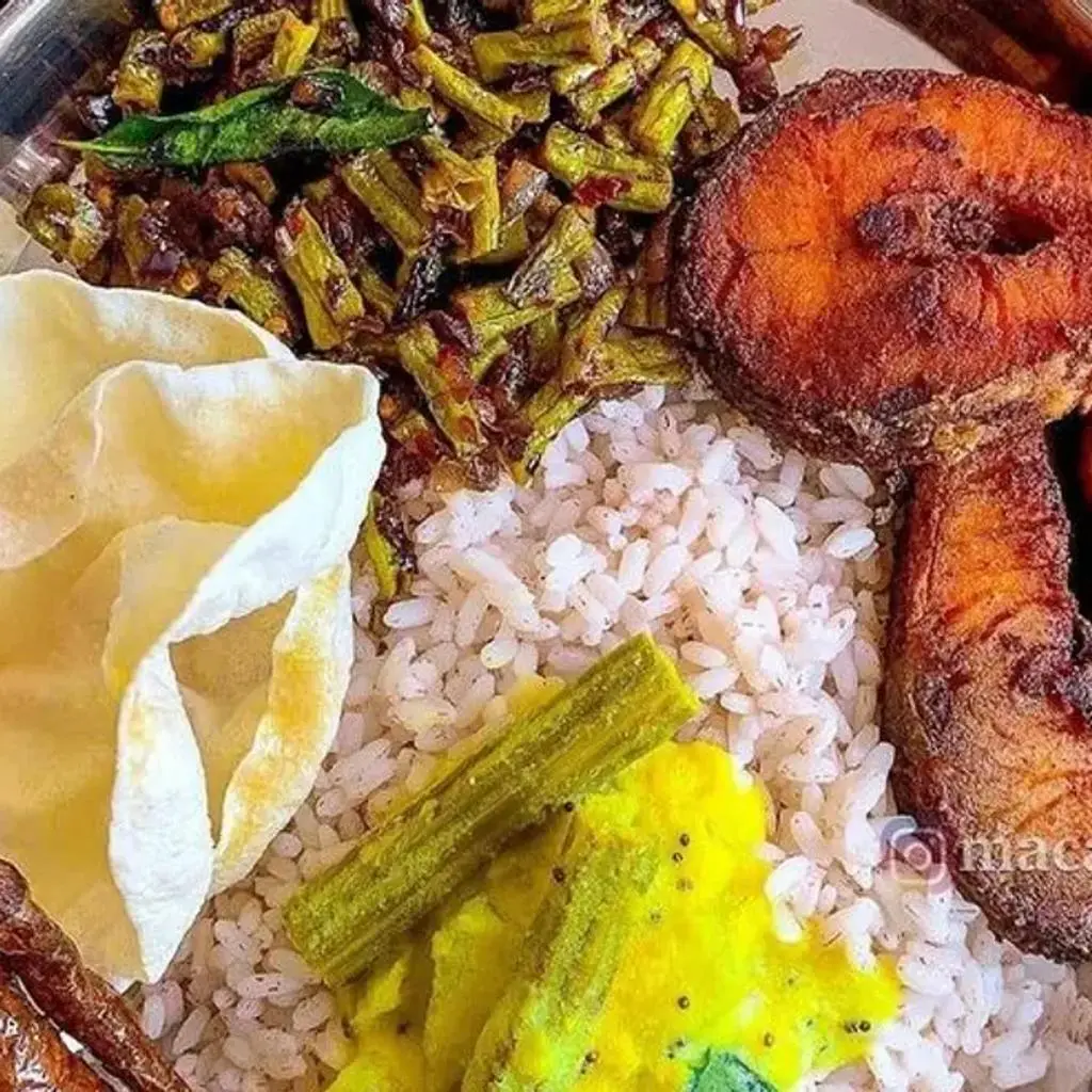 وجبة سمك الملك المقلي