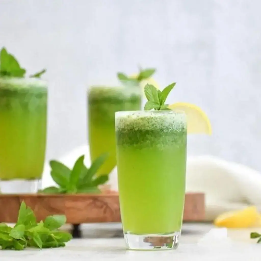 Lemon and Mint Juice
