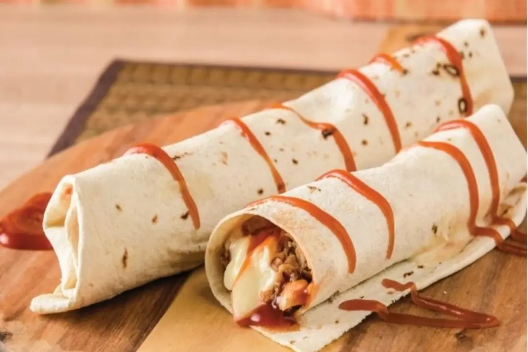شاورما خبز أحمر