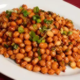 Spicy Garlic Peanuts