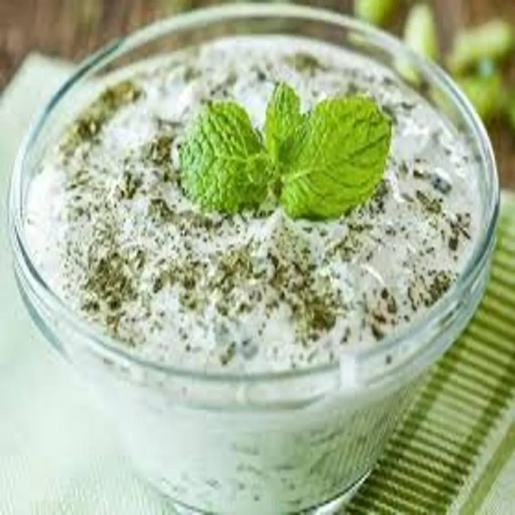لبن بقدونس وثوم