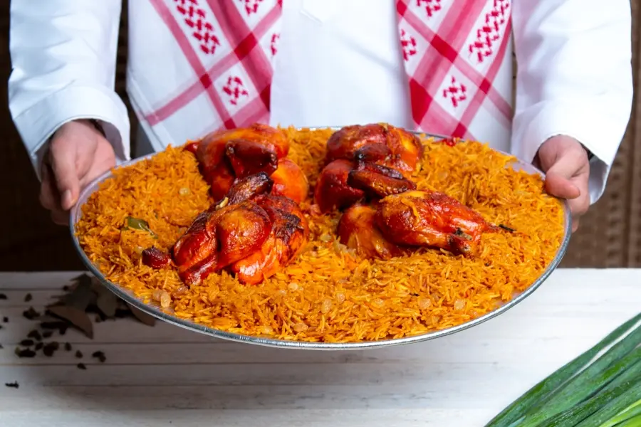 طبق العائلة دجاج 3 حبه
