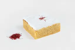كيك حليب بالزعفران