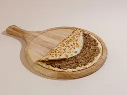 Meat with Pomegranate Molasses Manakish