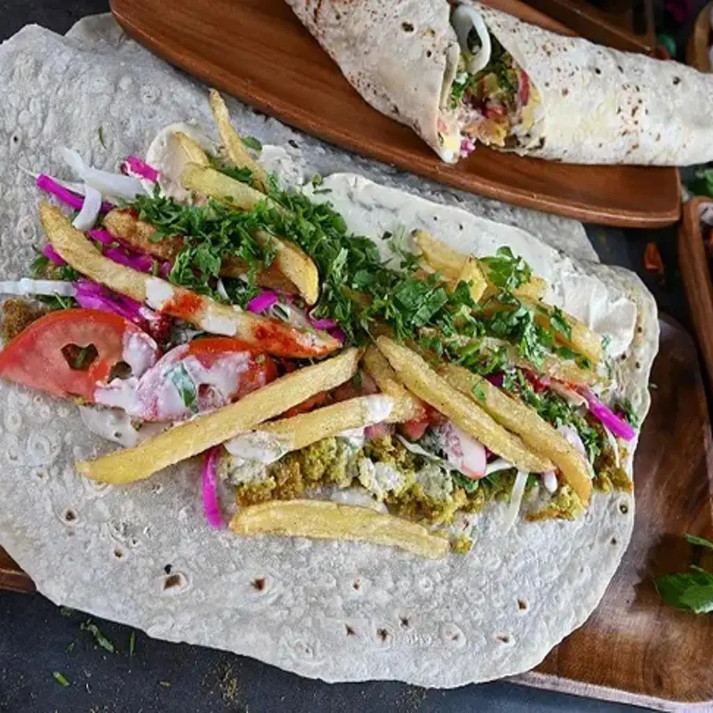 Double Shamiya Falafel with Potatoes