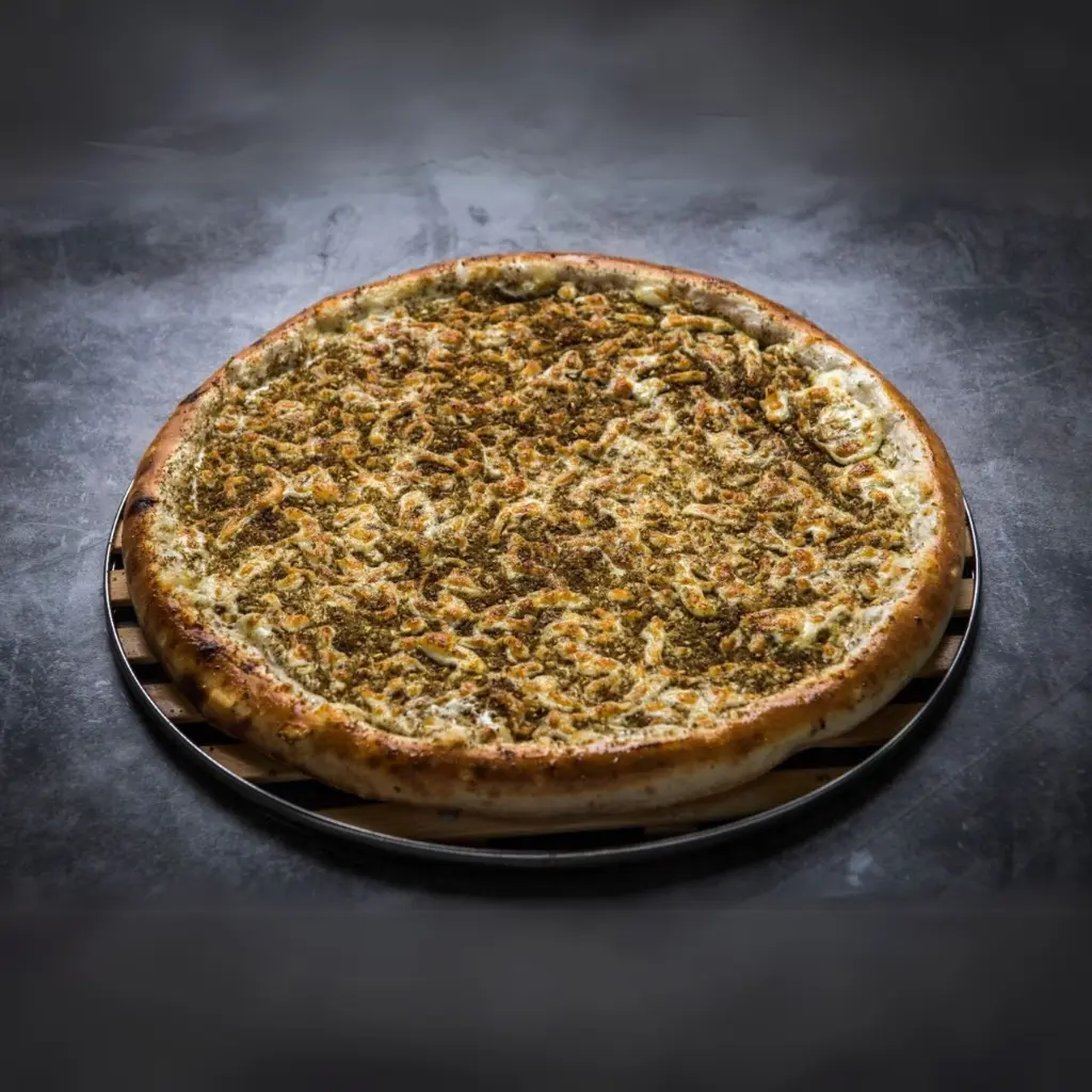 Labneh & Zaatar Pizza