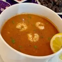 شوربة حمراء جمبري