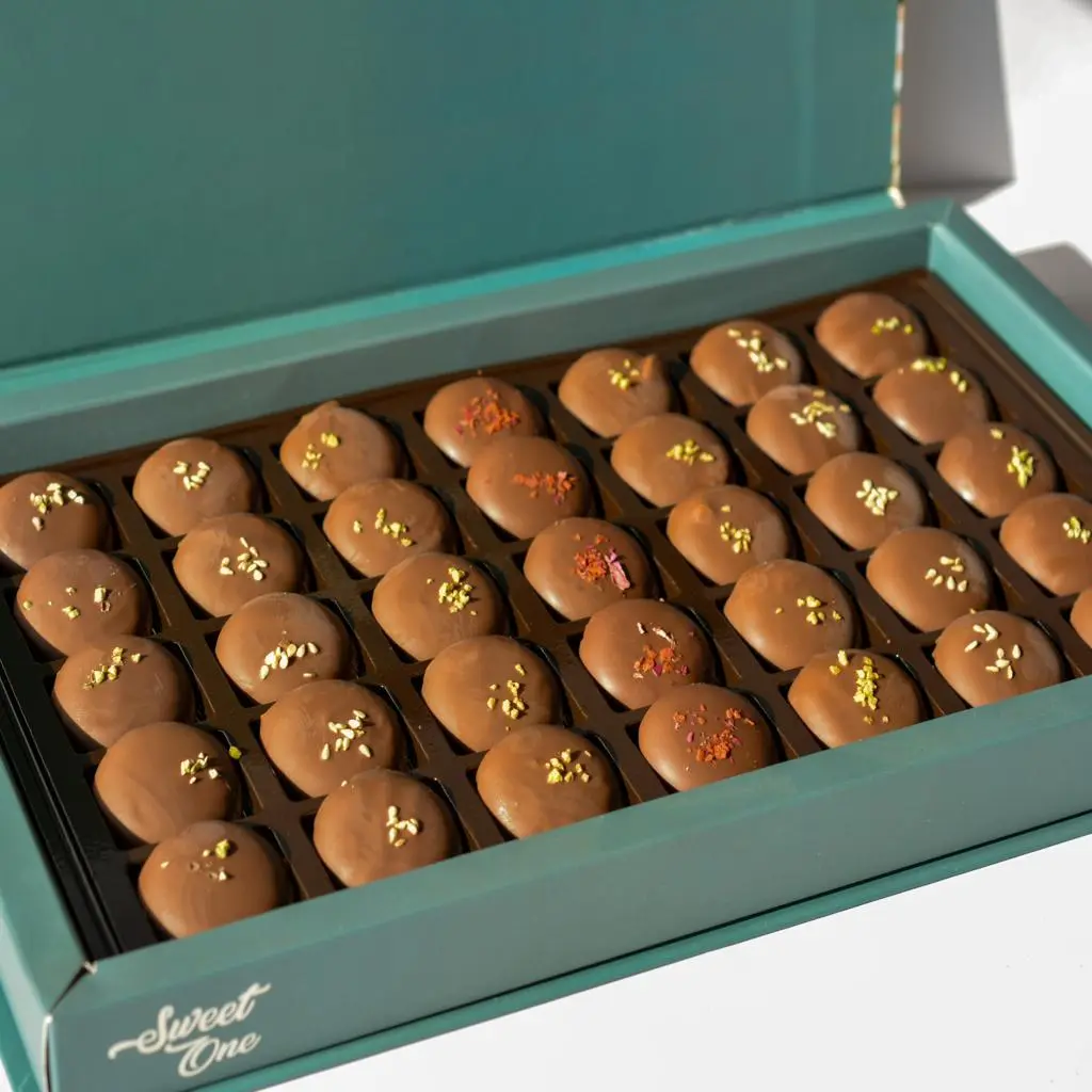 Belgian Chocolate Box with Assorted Fillings 24