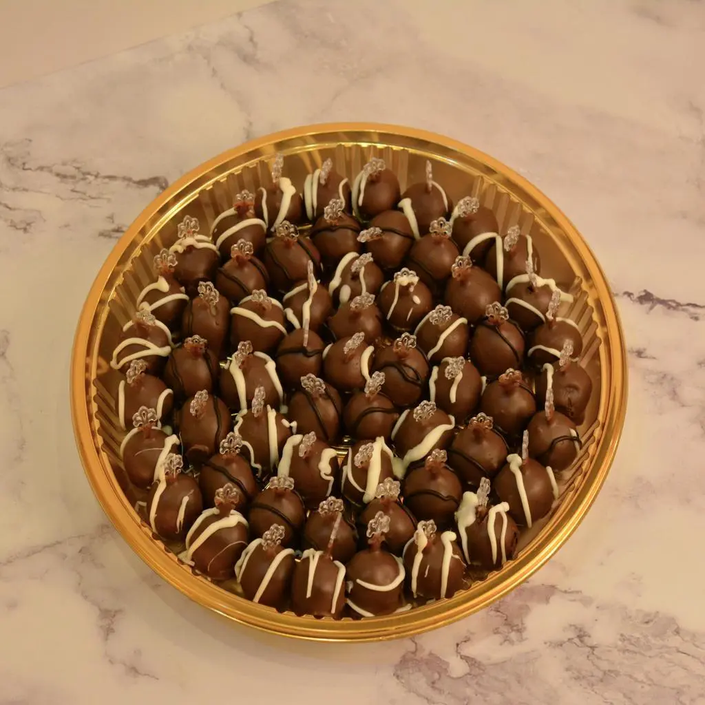 كرات اوريو مع شوكولا بلجيكي