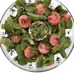 Watermelon and Cheese Salad