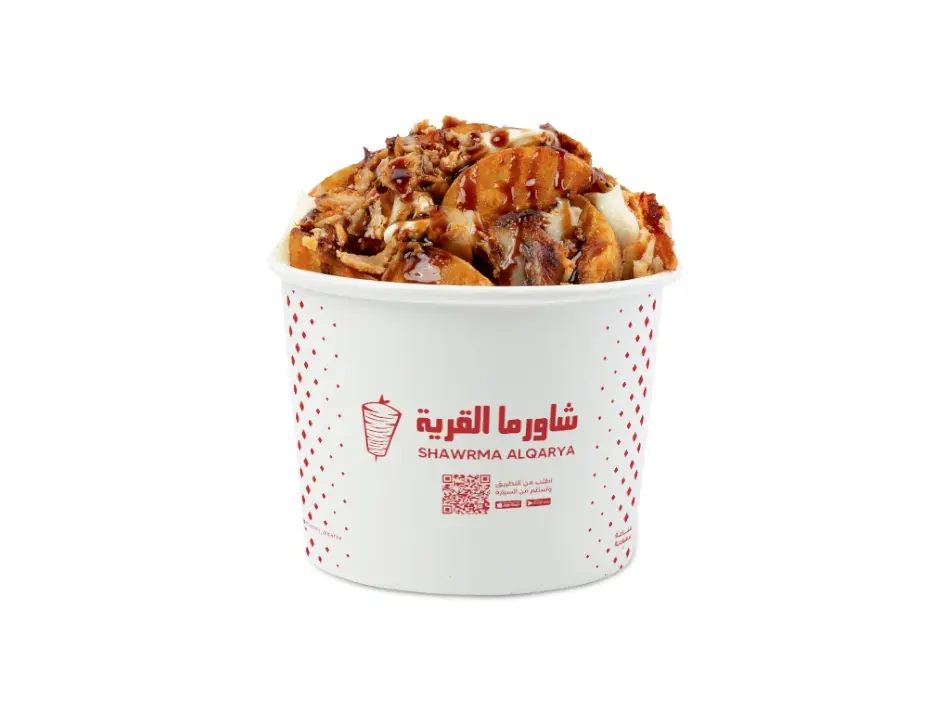 بطاطس ويدجز بدبس الرمان
