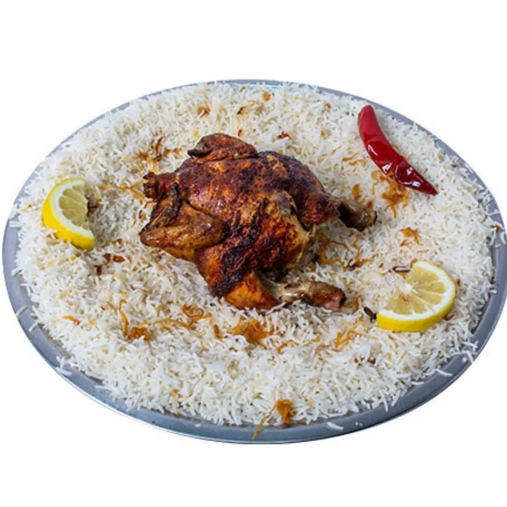 دجاج شواية مع رز
