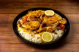 Madhbi Chicken with Bukhari Rice