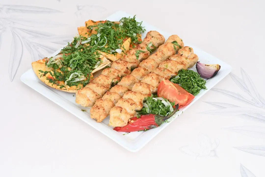 طبق كباب دجاج
