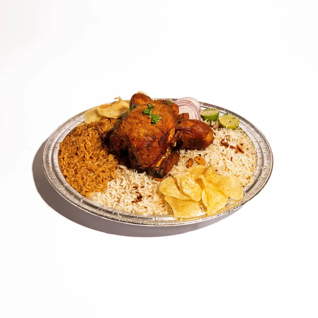 Raza shawaya chicken with rice