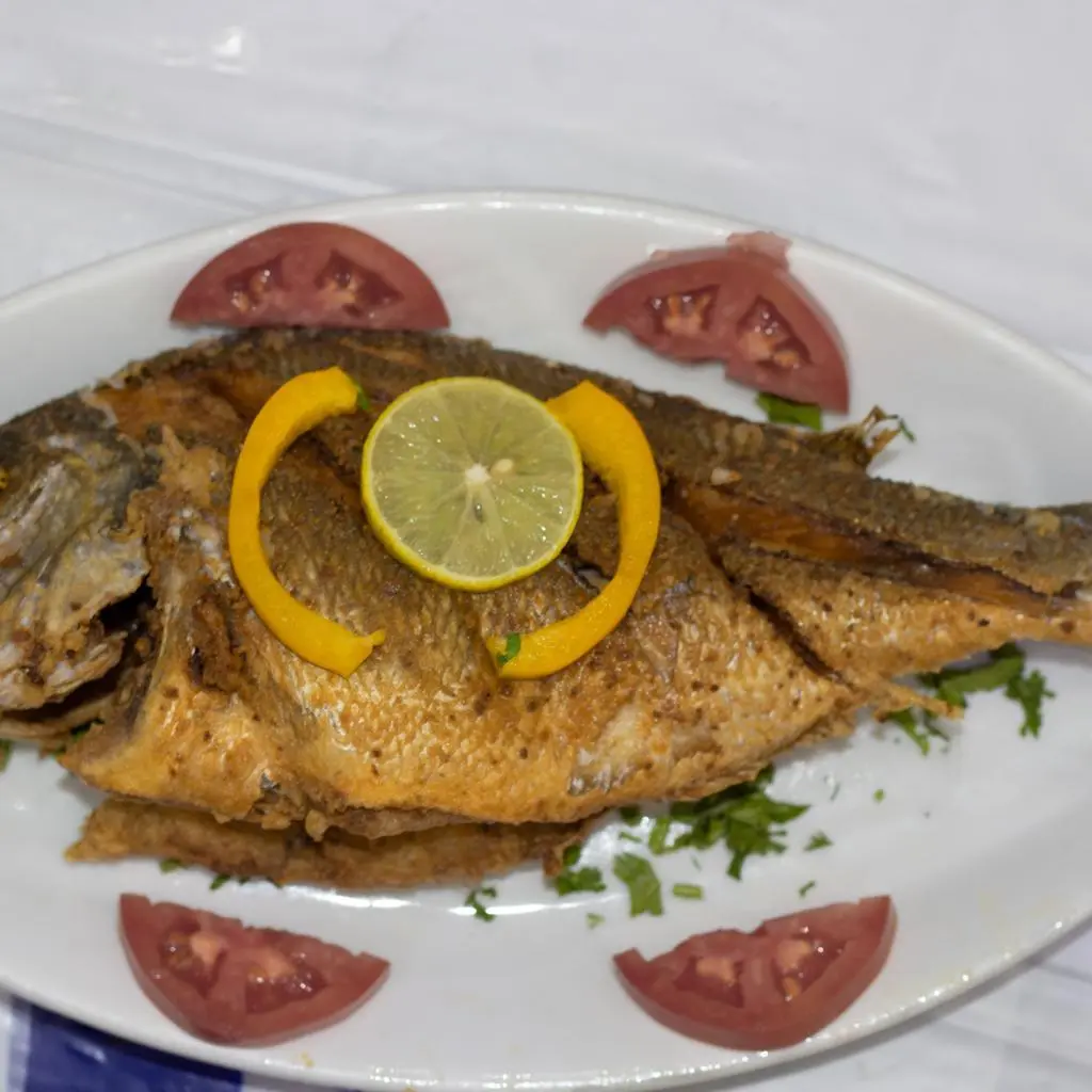 Fried Sea Bream