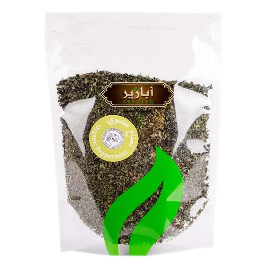 ورق نعناع مجروش عضوي