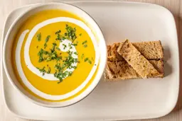 شوربة بطاطا حلوة