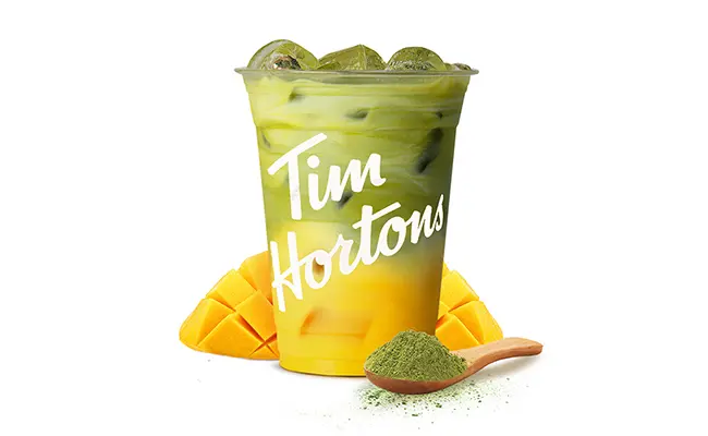 Iced Mango Matcha