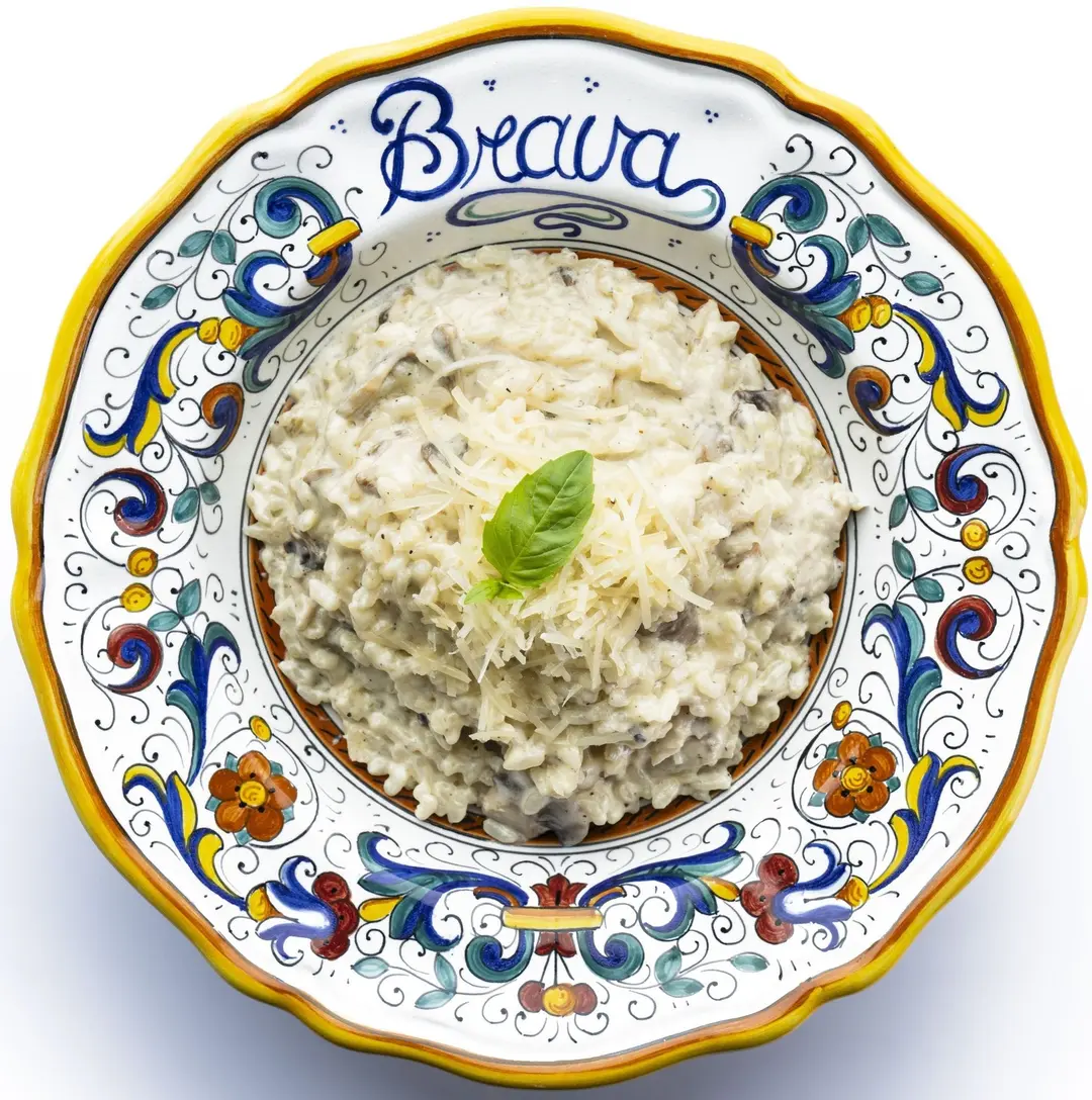 Risotto Funghi e Pollo