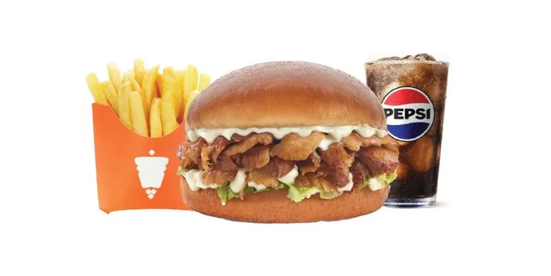 Burger Shawarma Meal
