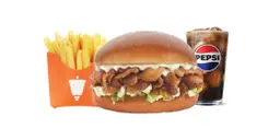 وجبة برجر شاورما