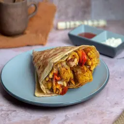 Crispy Chicken Crepe Sandwich