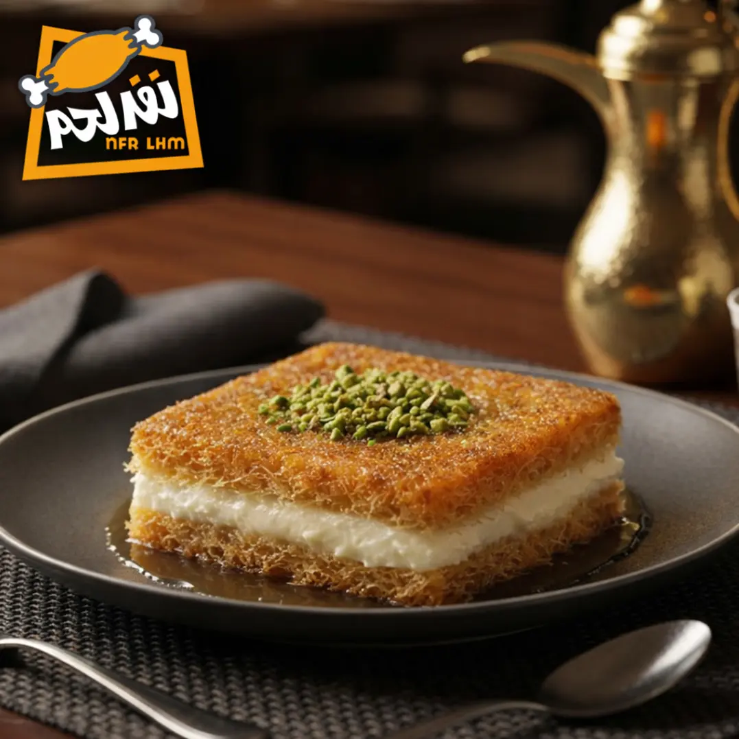 كنافة بالقشطة