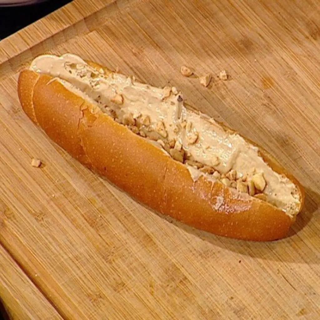 Halva and Cheese Sandwich