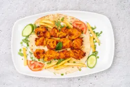 شيش طاووق مع الرز