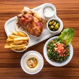 Half Rotisserie Chicken Combo