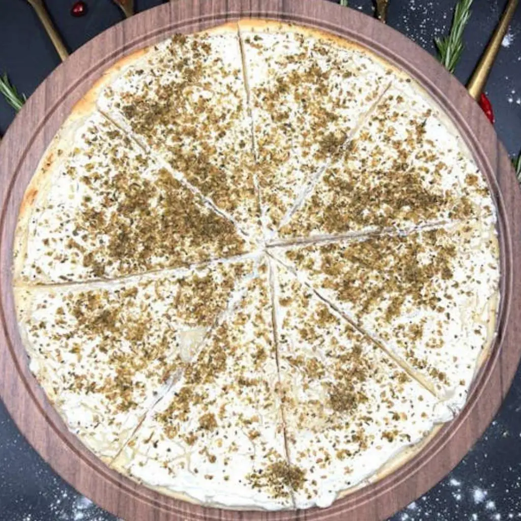 Labneh with Zaatar Pie