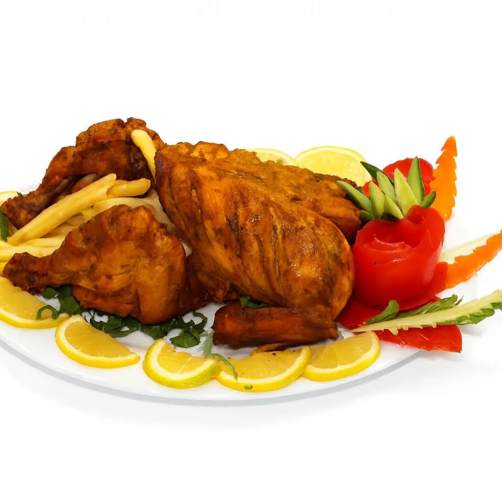 دجاج مشوي بالبخار