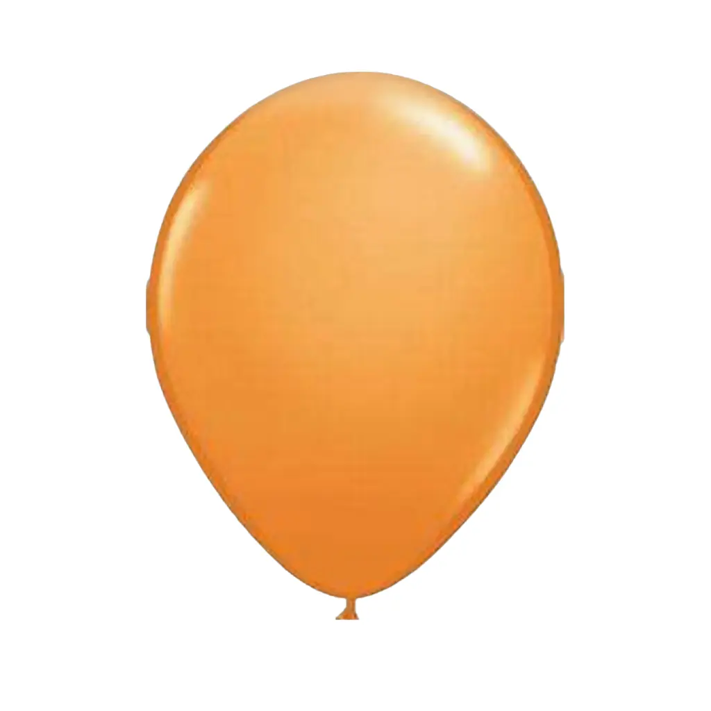 Orange Helium Balloons