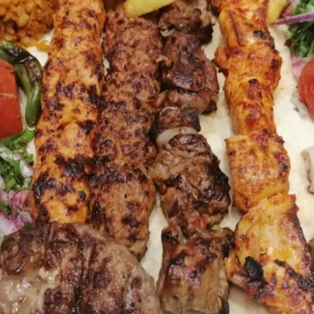 Mixed Grill with Rice