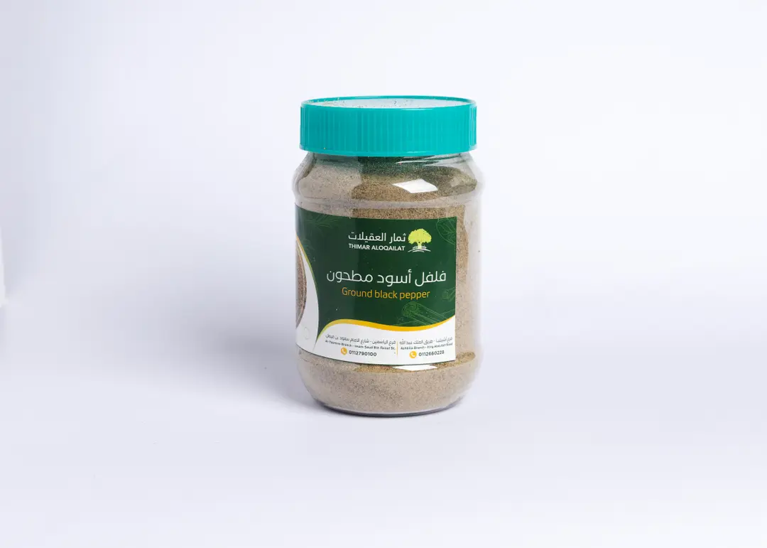 ground black pepper